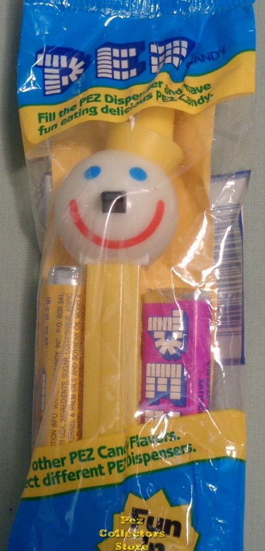 (image for) Yellow FoodMaker copyright Jack In The Box Promo Pez MIB - Click Image to Close