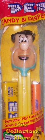 (image for) Fred Flintstone Pez Mint in Bag - Click Image to Close