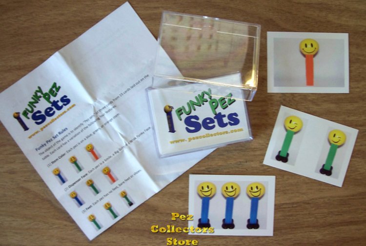 (image for) Funky Pez Sets Card Game - Click Image to Close