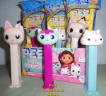 (image for) Gabby's Dollhouse Pez Set of 3 Pandy, Cakey and Mercat Pez MIB