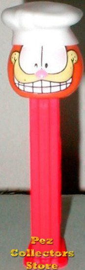 (image for) Garfield Chef Pez from Series II Loose - Click Image to Close