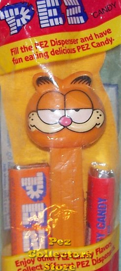 (image for) Garfield with Half Closed Eyes - Series I Pez MIB - Click Image to Close