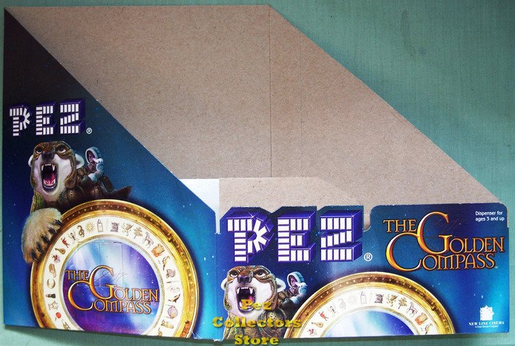 (image for) Golden Compass Pez Counter Display 12 ct Box - Click Image to Close