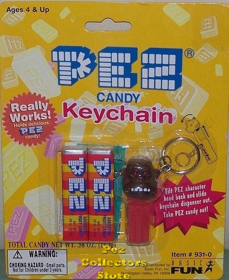 (image for) Retired Mini Pez Gorilla Keychain MOC - Click Image to Close