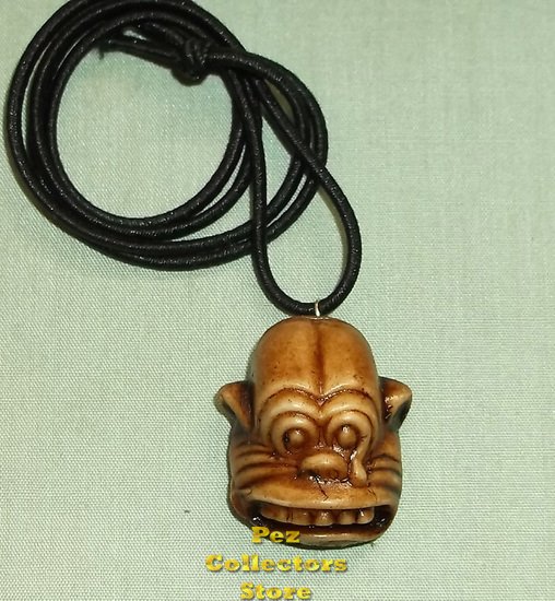 (image for) Small Gorilla Pez Resin Necklace - Click Image to Close