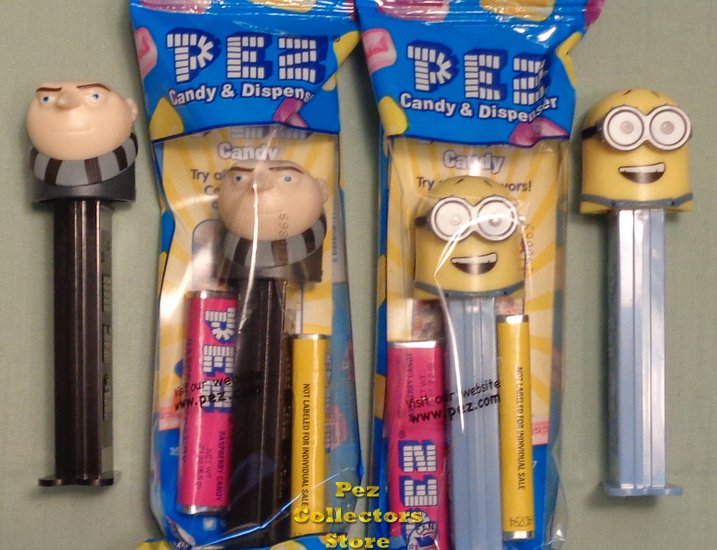 (image for) Gru and Jerry Pez from Despicable Me 3 MIB - Click Image to Close