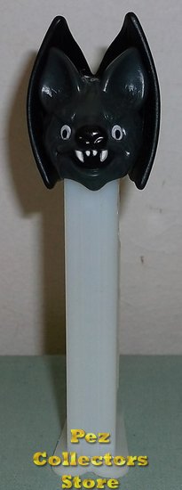 (image for) Black Bat Pez with Glow in the Dark Stem Loose - Click Image to Close