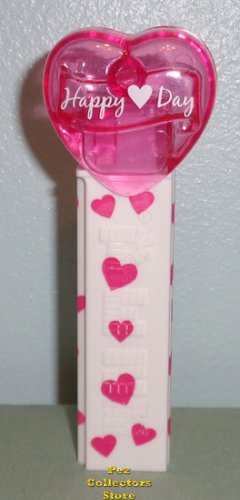 (image for) 2015 Happy (heart) Day Valentine Heart Pez Loose