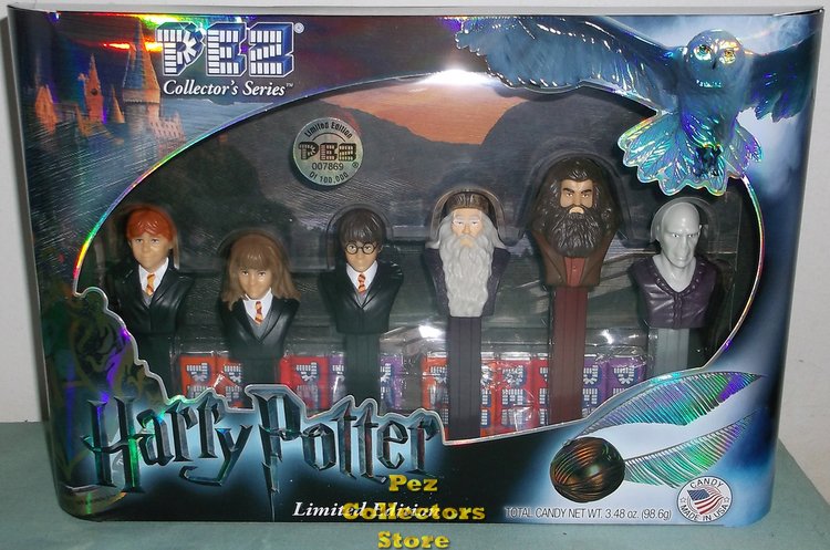(image for) 2015 Harry Potter Pez Collectors Numbered Ltd. Ed. Boxed Set - Click Image to Close