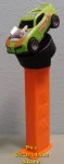 (image for) Hot Wheels Green Twinduction Pull and Go Pez Loose