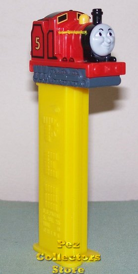 (image for) James Engine 5 Pez from Thomas and Friends Loose - Click Image to Close