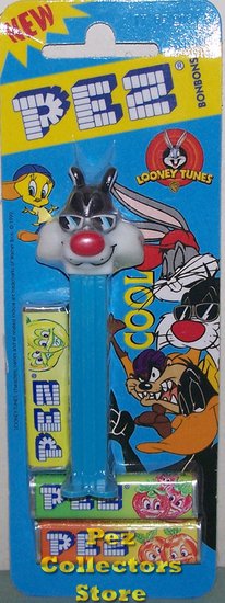 (image for) Jazzy Sylvester Warner Bros Cool Tunes Pez MOEC - Click Image to Close