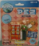 (image for) Retired Kermit from Muppets Pez Keychain MOC