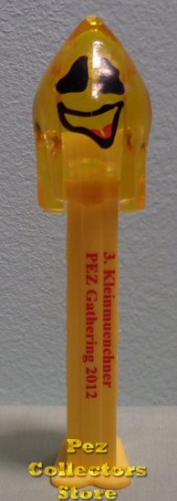 (image for) Yellow Crystal 3rd Kleinmuenchner Pez Gathering 2012 Red Print - Click Image to Close