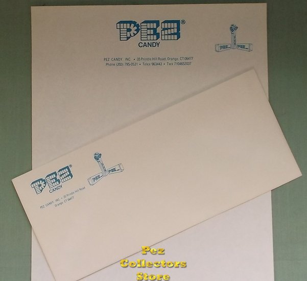 (image for) PEZ Candy, Inc. Letterhead and Envelope - Click Image to Close