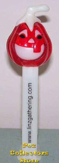 (image for) 2008 Linz Convention Red Crystal Pumpkin Pez only 200 Made - Click Image to Close