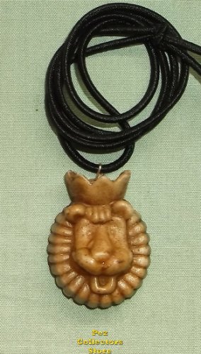 (image for) Small Lion with Crown Pez Resin Necklace