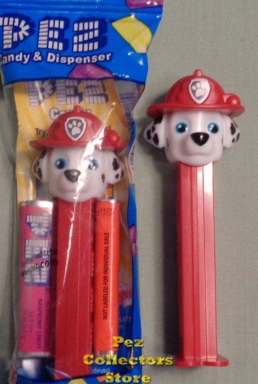 (image for) Marshall the Dalmatian Fire Pup Pez from Paw Patrol MIB - Click Image to Close