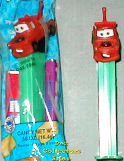 (image for) Mater from Disney Cars Pez with Air Breather Painted MIB - Click Image to Close