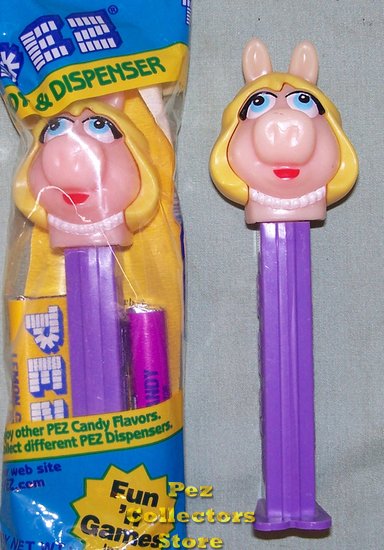 (image for) Miss Piggy Series 2 Muppets Pez MIB - Click Image to Close