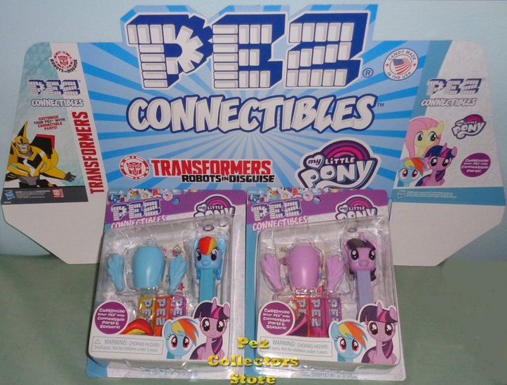 (image for) My Little Pony Connectibles Pez Set of 2 MOC - Click Image to Close
