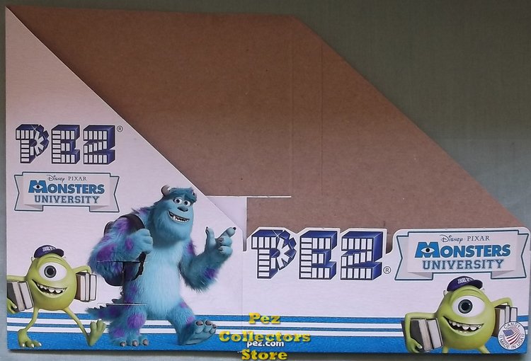 (image for) Monsters University Pez Counter Display 12 count Box - Click Image to Close