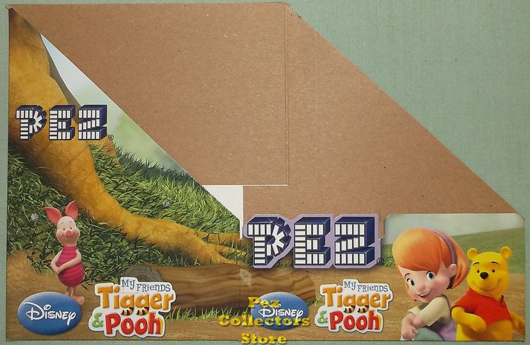 (image for) My Friends Tigger and Pooh Pez Counter Display 12 count Box - Click Image to Close