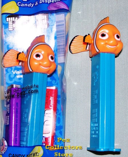 (image for) Nemo from Disney Best of Pixar Pez Series MIB - Click Image to Close