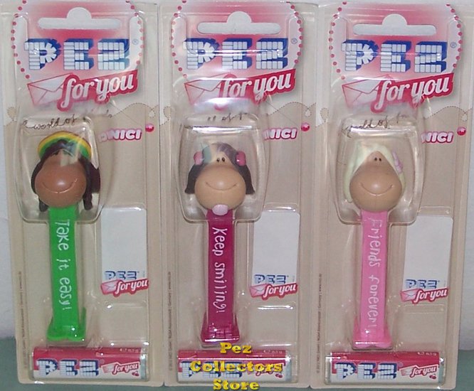 (image for) NICI Jolly Mah Sheep Pez set of 3 Different Sheep MOC - Click Image to Close