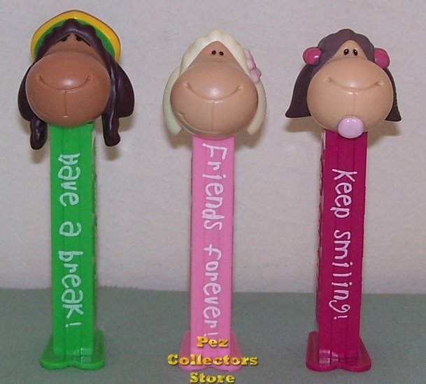 (image for) NICI Jolly Mah Sheep Pez set of 3 Different Sheep Loose - Click Image to Close