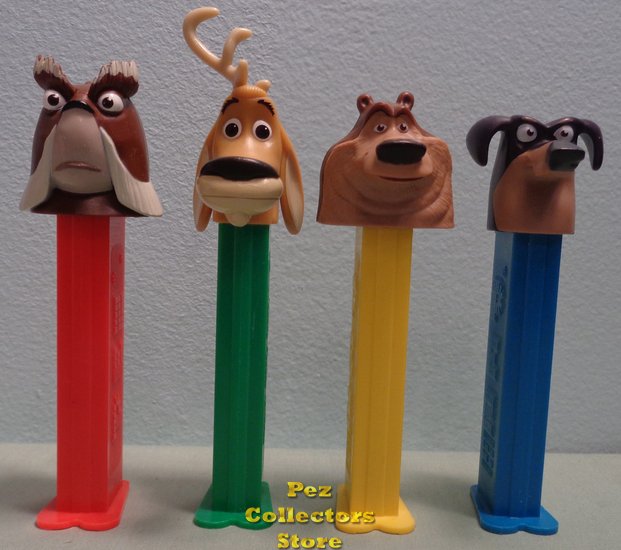 (image for) Open Season Set of 4 Pez Loose - Click Image to Close