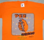 (image for) PEZ Candy Refreshing Orange T-Shirt Youth L (14-16)