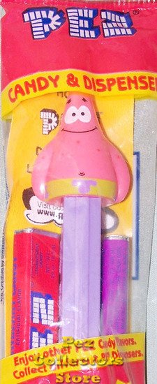 (image for) Patrick Pez from SpongeBob Mint in Bag! - Click Image to Close