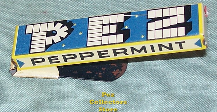 (image for) US Zone Germany Peppermint Pez Clicker from 1950s - Click Image to Close