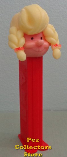 (image for) Pez Pal Girl Light Yellow Hair with Extra Holes on 3.9 Yugo - Click Image to Close