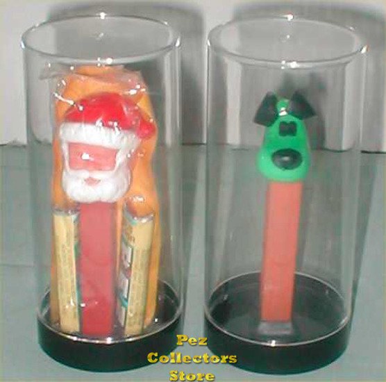 (image for) Plastic Display Cylinder For Cello or Vintage NF Pez! - Click Image to Close