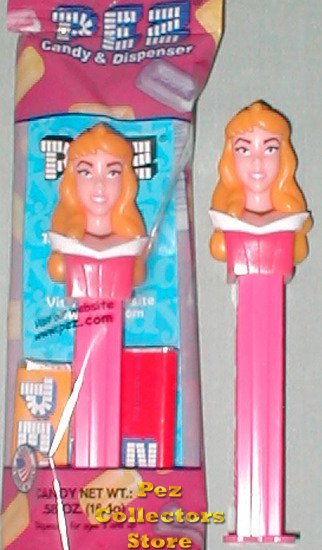 (image for) Princess Aurora Pez from Sleeping Beauty MIB - Click Image to Close