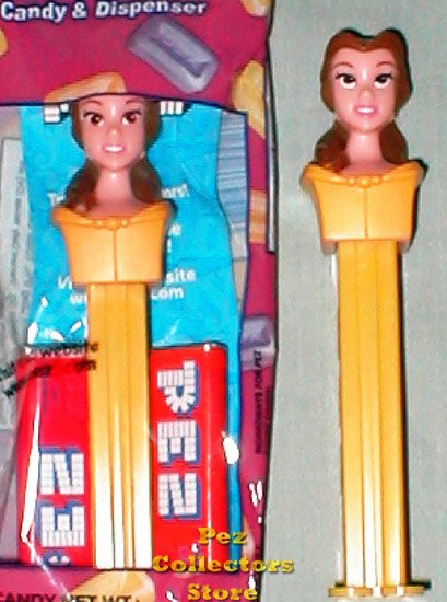 (image for) Princess Belle Pez from Beauty and the Beast MIB - Click Image to Close