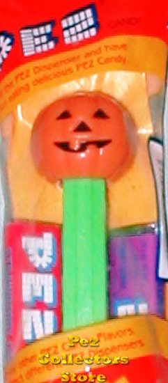 (image for) Pumpkin B Pez Small Head Retired MIP - Click Image to Close