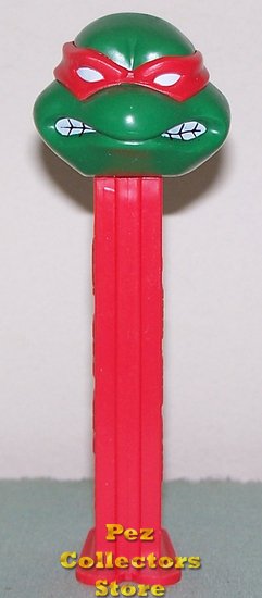 (image for) Raphael Revised Red TMNT Ninja Turtle Pez Loose - Click Image to Close