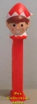 (image for) 2016 Christmas Elf Red with White Trim Pez Loose
