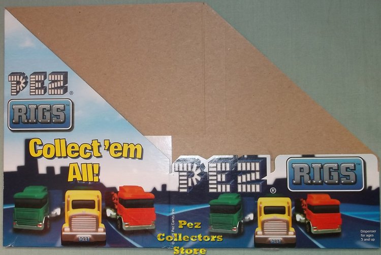 (image for) Rigs Pez Counter Display 12 count Box 2005 PEZ Copyright - Click Image to Close