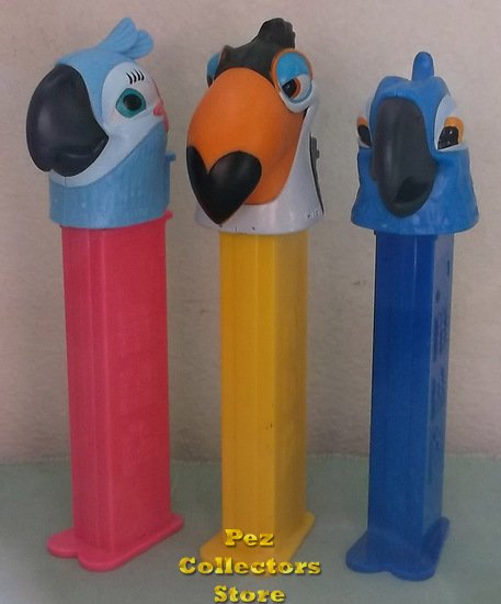 (image for) Rio 2 Blu, Jewel and Rafael Pez Set from Europe - Click Image to Close