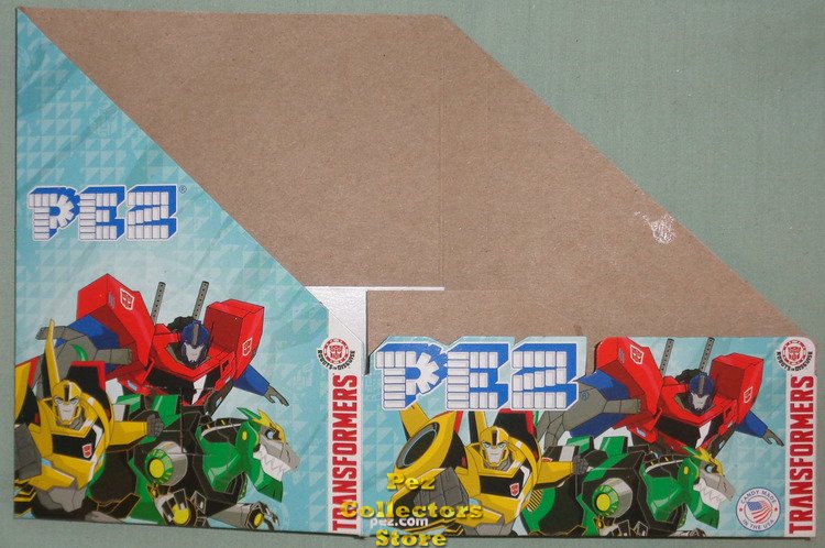 (image for) Transformer Robots In Disguise Pez Counter Display 12 count Box