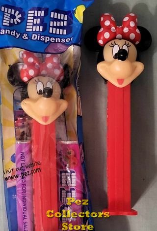 (image for) Rock the Dots Minnie Mouse Pez MIB - Click Image to Close