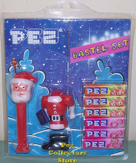 (image for) Pez Santa from Bastel Set with Body Parts and Present MOC - Click Image to Close
