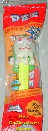 (image for) Slimy Sid Pez with Glow in the Dark Head MIP - Click Image to Close