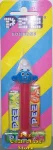 (image for) Smurfs Series I Smurf Boy Pez on Red Mint on Striped Card
