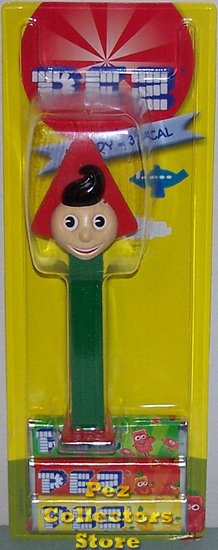 (image for) Sparefroh B European Promotional Pez on 3 KCAL card - Click Image to Close