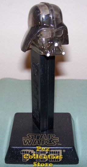 (image for) Limited Edition Crystal Darth Vader Pez with Stand - Click Image to Close